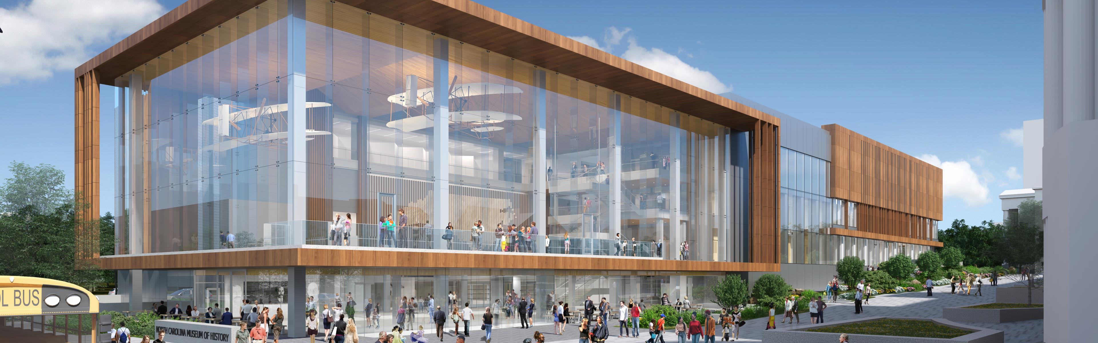 Updated image of the new NCMH building