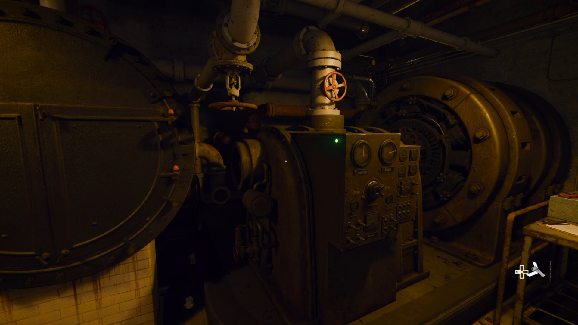 Call of Duty: Black Ops 6 Safe House Puzzles: The basement room with the boiler can be seen