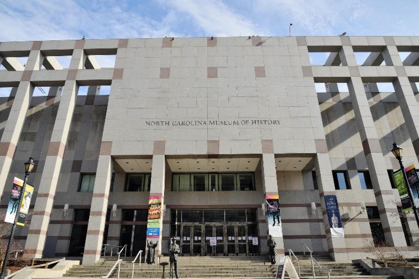 Front of the North Carolina History Museum