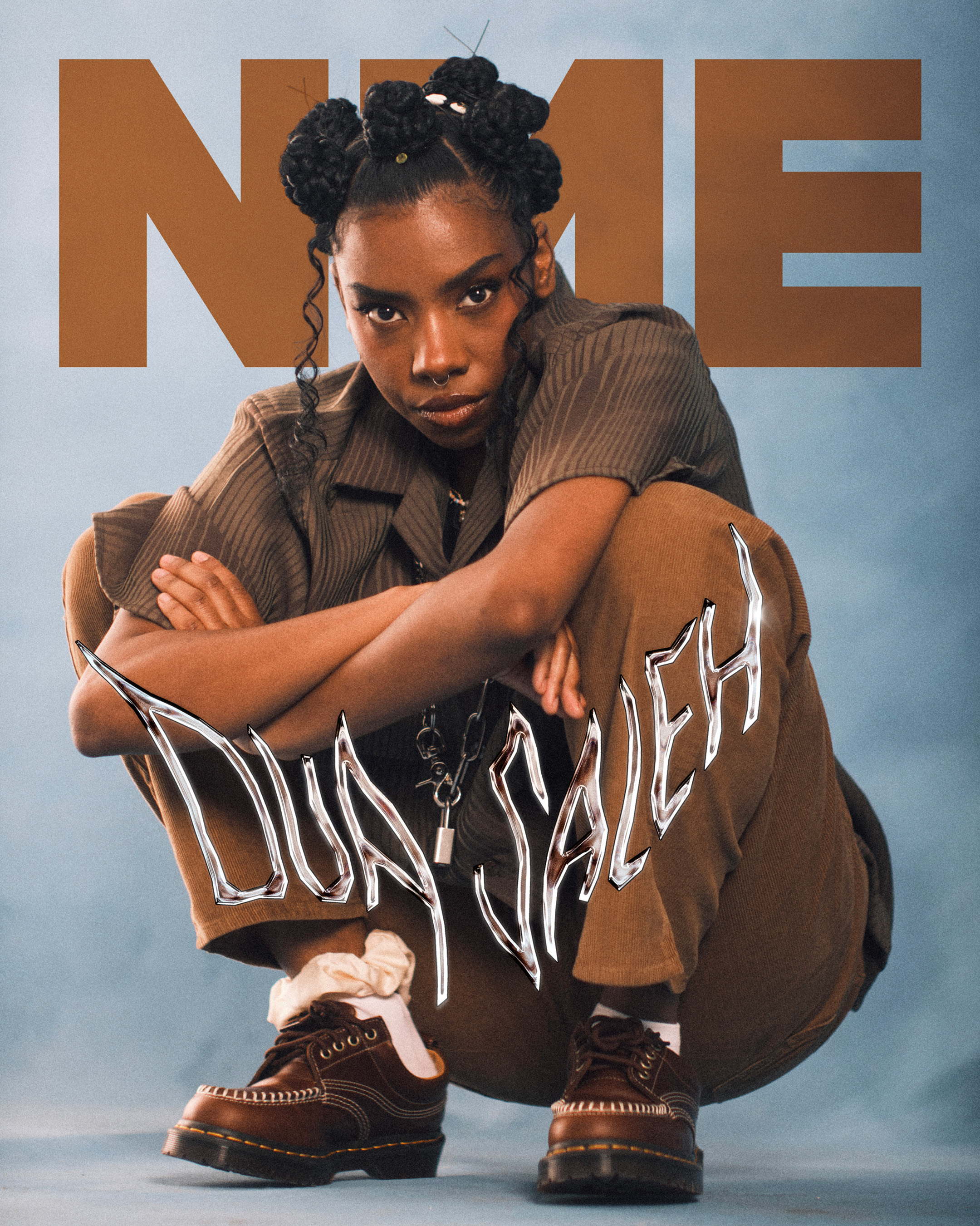 Dua Saleh on The Cover of NME (2025), photo by Kristen Jan Wong