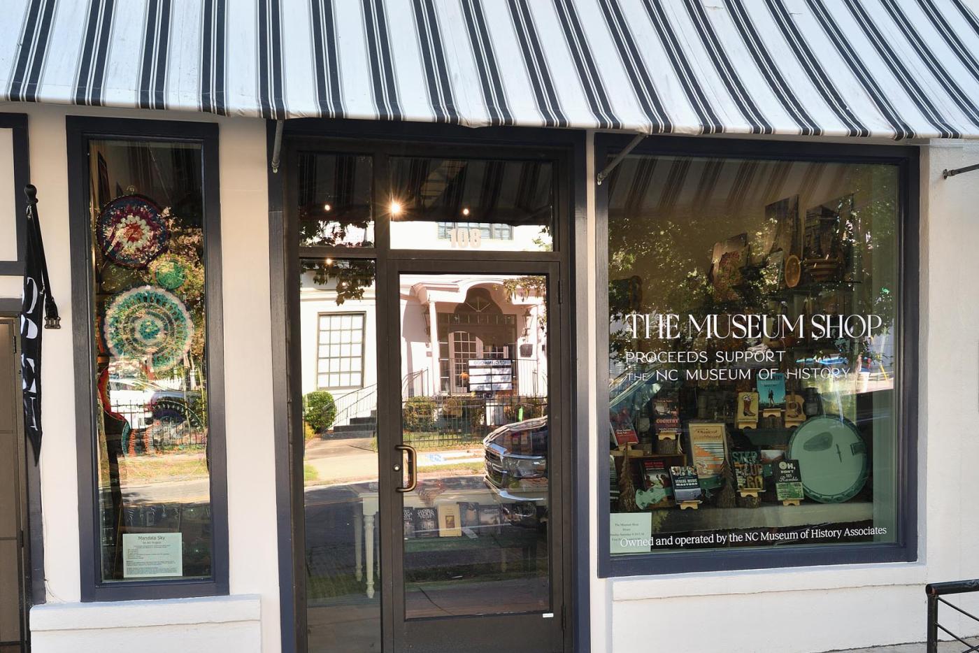 Exterior of the NC Museum of History Shop